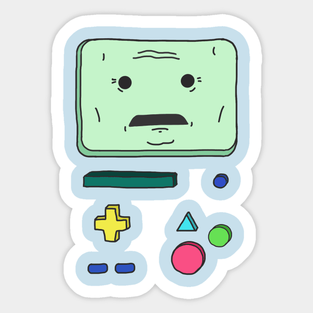 BMO's Daddy Sticker by HijriFriza